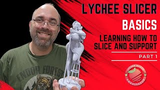 Lychee Slicer Basics Part 1 Learning to slice and support a model [upl. by Pelag]