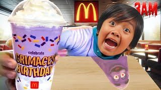 Ryans World try Grimace Shake Challenge in Real Life Tag with Ryan New Update [upl. by Dyane28]