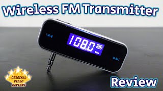 Wireless FM Transmitter Review [upl. by Nesyrb77]