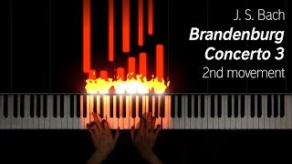 J S Bach  Brandenburg Concerto 3 2nd movement April Fools special [upl. by Eenwat353]