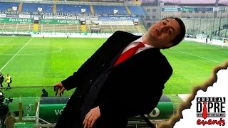 Incredibile Allo stadio Tardini mettono il Pettinero in onore di Andrea Diprè [upl. by Kirred]