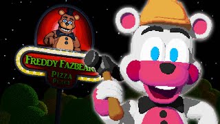 CONSTRUYENDO MI PROPIA PIZZERIA DE FREDDY FAZBEAR 👷🏗️🍕  FNAF Engraved Stablishment [upl. by Hallutama677]