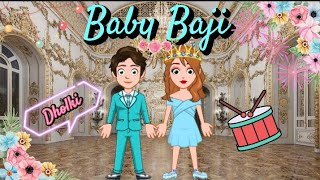 baby Baji Episode 16  Dholki  laiba gaming world viral [upl. by Miriam]