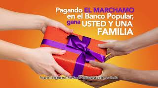 Pagando el Marchamo en el Banco Popular gana usted y una familia [upl. by Atikan]