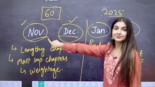 Class 12 How i scored 98 by studying from November 😱🔥 November Roadmap 💯 MUST WATCH boards2025 [upl. by Zebedee67]