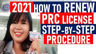 How to Renew PRC License 2021 ONLINE APPLICATION REQUIREMENT PROCEDURE ALLin1 detailed Tutorial [upl. by Otaner]