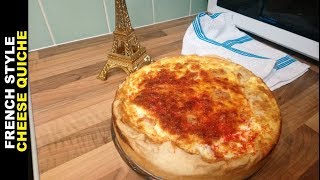 Labony Kitchen Special French Style Cheese Quiche Recipe  Easy Cheesy Quiche Video Recipe [upl. by Hermon]