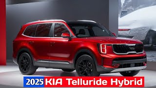 Unveiling The 2025 Kia Telluride Hybrid  Interior Exterior Specs [upl. by Ahsata]