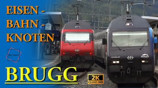 EISENBAHNKNOTEN BRUGG [upl. by Rusty]