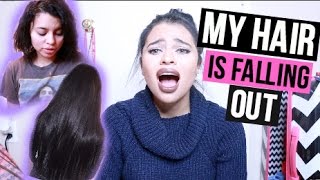 STORYTIME MY HAIRS FALLING OUT  BAD EXTENSIONS EXPERIENCE [upl. by Lal]