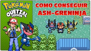 GUIA POKEMON QUETZAL 100 ESPAÑOL COMO CONSEGUIR A GRENINJA DE ASH FACIL Y RAPIDO [upl. by Ainit]