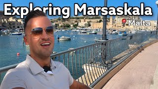 Is this city in Malta becoming the new Sliema  Exploring Marsaskala [upl. by Leiru766]