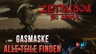 Gasmaske BauenTutorial  Alle Teile  Zetsubou No Shima  BO3 GermanDeutsch FullHD [upl. by Bluefield944]