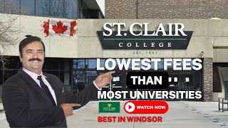 st clair college Windsor campus Canada [upl. by Emelen664]