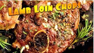 Lamb Loin Chops Recipe  Simply Delicious Shorts [upl. by Wilek939]