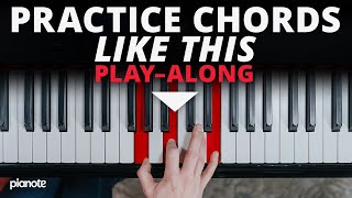 The Best Way To Practice Chord Inversions PlayAlong Lesson [upl. by Yusem]