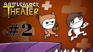 BattleBlock Theater Coop Walkthrough w SSoHPKC and Sly Part 2  Trust Issues [upl. by Aklog668]