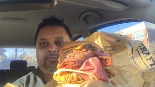 Eating Arbys MEAT MOUNTAIN amp Pizza  Mukbang  Eating Show [upl. by Viscardi]