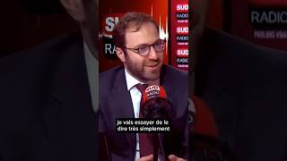 quotLe Mercosur cest nonquot  Le Ministre Antoine Armand sur Sud Radio sudradio [upl. by Perpetua789]