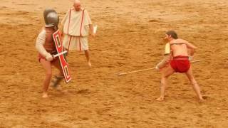 Secutor Ajax Vs Retiarius Teutonus Amor Mortis [upl. by Castera]