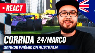 F1 REACT AO VIVO  GP DA AUSTRÁLIA DE 2024 [upl. by Ingles896]