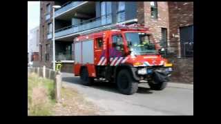 TS 157140 duinvoertuig Scheveningen Onderweg en terugkeer van Duinbrand [upl. by Allis722]