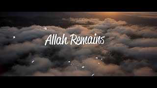 Allah Remains  Zain Bhikha Official Lyric Video [upl. by Koziara575]