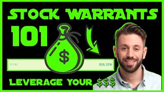 What Are Stock Warrants EXPLAINED  How To BUY STOCK WARRANTS LIVE For Beginners [upl. by Eznyl]