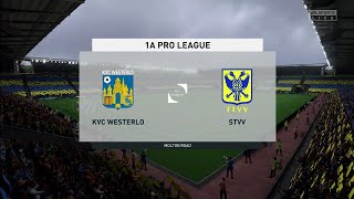 FIFA 23  KVC Westerlo vs St Truiden  Molton Road  Gameplay [upl. by Otrebron]