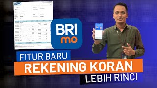 Cara Cetak REKENING KORAN BRI Lewat BRImo EStatement  Tampilannya lebih rinci 2023 [upl. by Annavoeg866]