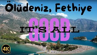 Billys Beach Ölüdeniz Fethiye Turkey 2024 turkiye [upl. by Yendirb]