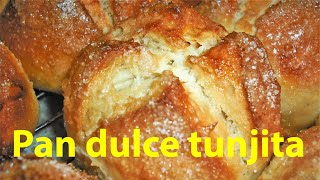 Receta de Pan Dulce Tunjita  Piñita paso a paso [upl. by Alana]