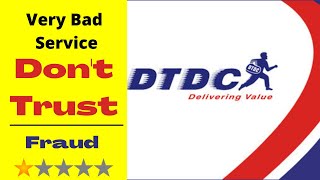 DTDC Courier Review  Feedback  Bad Experience  DTDC Reviewed  Froud DTDC Service  Bad Service [upl. by Anilejna]