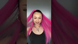 Colorful ponytail festival hair inhhair magicalmiya miyapony hairtrends hairinspo [upl. by Kahaleel824]