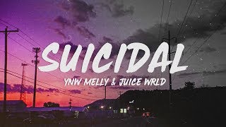 YNW Melly  Suicidal Remix Lyrics feat Juice WRLD [upl. by Llerraf]