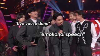 bts in AMAs 2021 in a nutshell casually bagged 3 awards [upl. by Muryh]