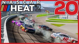 NO CAUTION Xfinity Series Hot Seat NASCAR Heat 2 Career Mode Episode 20 [upl. by Maitilde]