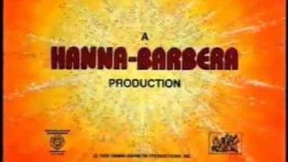 HannaBarbera Swirling Star 1979 with Time Warner Byline [upl. by Enayd107]