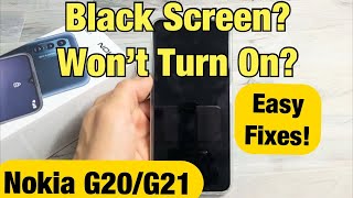 Nokia G20G21 Black Screen Wont Turn On Easy Fixes [upl. by Ranna]