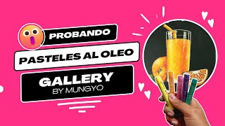 PROBANDO PASTELES AL ÓLEO GALLERY BY MUNGYO [upl. by Burner]