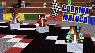 CORRIDA MALUCA  QUEM VAI CHEGAR EM 1° LUGAR  Minecraft [upl. by Osithe570]