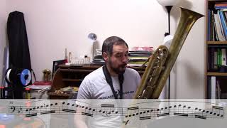 Bassoon Etude of the Week 19 Sarrusophone [upl. by Switzer371]