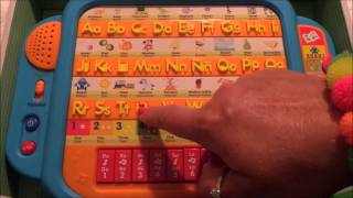 Lets try playing with my Alphabet Electronic Bilingual Walmart Kindergarten Toy [upl. by Forcier]