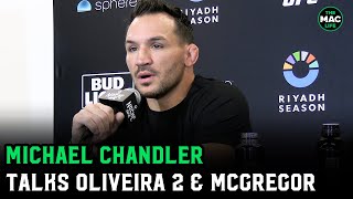 Michael Chandler on Conor McGregor quotIts different booking him than booking other fightsquot [upl. by Tepper]