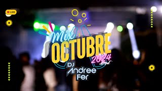 MIX OCTUBRE 2024  TOP DISCOTECA  DJ ANDREE FER  REGGAETON ACTUAL OLD SCHOOL TECH HOUSE [upl. by Gnoh171]