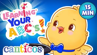 Learn your ABCs and more Canticos nursery rhymes and songs bilinguallearning kidssongs [upl. by Noived]