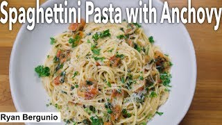 PASTA WITH ANCHOVY [upl. by Attikin]