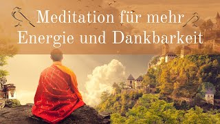 EPISCHE MEDITATION  für mehr Energie Dankbarkeit und Kraft am Morgen [upl. by Ocsirf875]