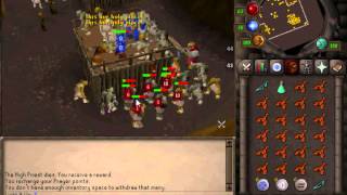 OSRS  Goblin RaidHigh Priest chinning guide  insane xp [upl. by Ellerey731]