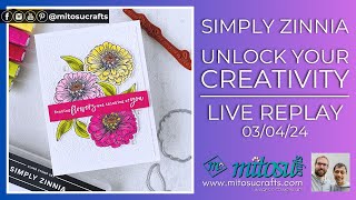 Unlock Your Creativity With The Simply Zinnia Stamp Set [upl. by Atews819]